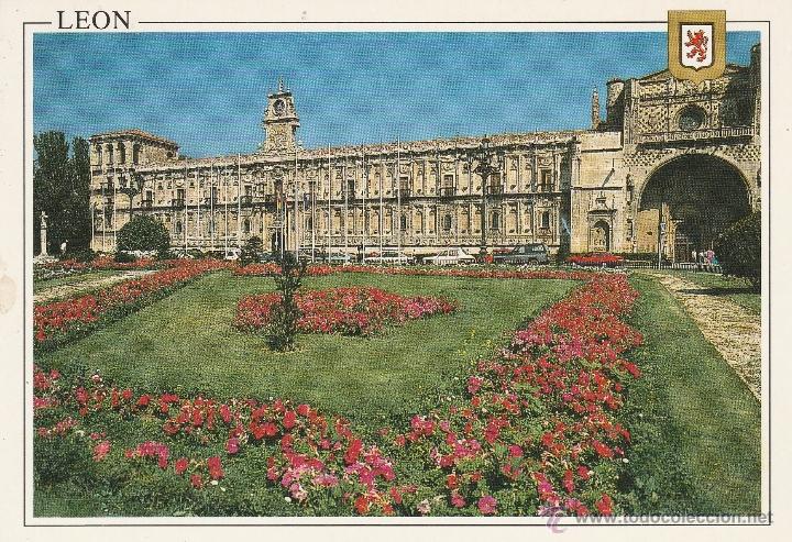 Postales: N&ordm; 21363 POSTAL LEON HOSTAL SAN MARCAS