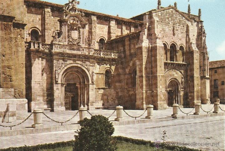 Postales: N&ordm; 21392 POSTAL LEON BASILICA DE SAN ISIDORO