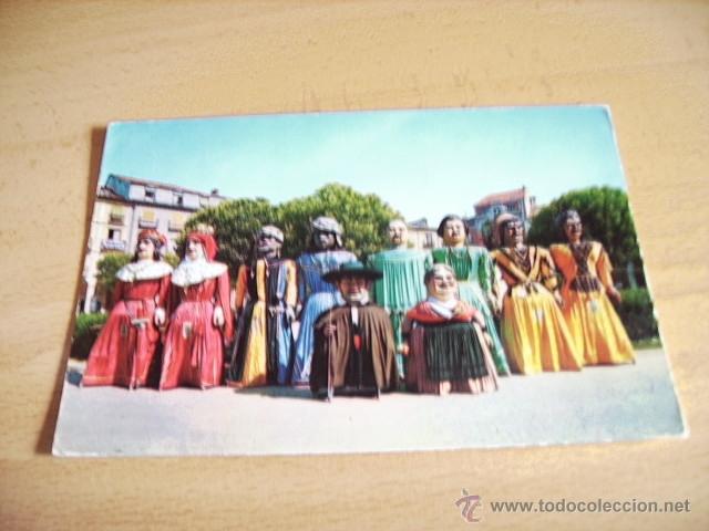 Postales: BURGOS  -- COMPARSA DE GIGANTES Y GITANILLOS  -- - Foto 1