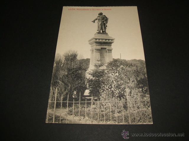 Postales: LEON MONUMENTO A GUZMAN EL BUENO - Foto 1