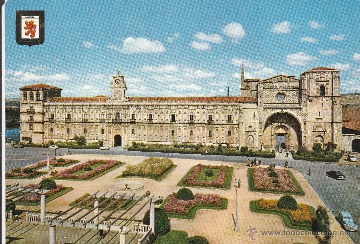 Postales: N&ordm; 21824 POSTAL LEON SAN MARCOS