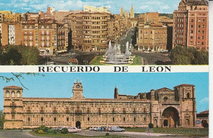 Postales: N&ordm; 21865 POSTAL RECUERDO DE LEON