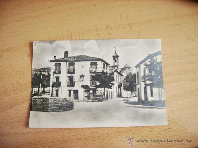 Postales: NAVAS DEL MARQUES  ( AVILA )  PLAZA DE MANUEL DELCADO BARRETO