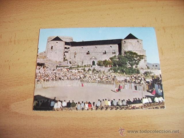 Postales: LAS NAVAS DEL MARQUES  ( AVILA )  CASTILLO MAGALIA Y PLAZA DE TOROS