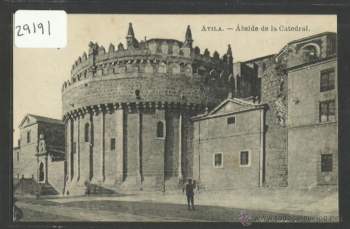 Postales: AVILA - ABSIDE DE LA CATEDRAL - FOT&middot; LUIS SAUS - (29191)