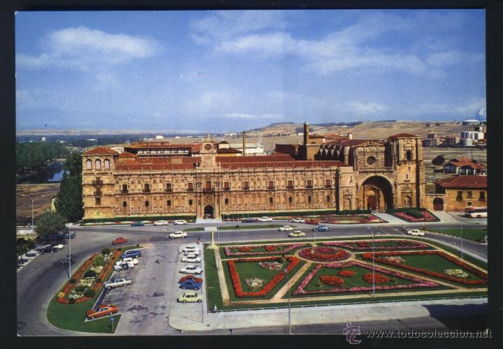 Postales: LE-0297- LE&Oacute;N. HOSTAL DE SAN MARCOS. - Foto 1