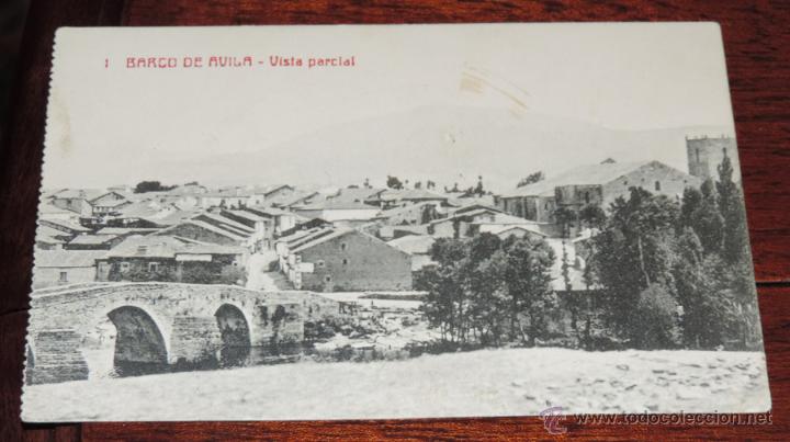 Postales: BARCO DE AVILA, VISTA PARCIAL, FOTOTIPIA CASTA&Ntilde;EIRA, ESCRITA