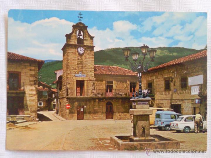 Postales: POSTAL LA ADRADA, PLAZA DEL GENERAL MONASTERIO Y AYUNTAMIENTO