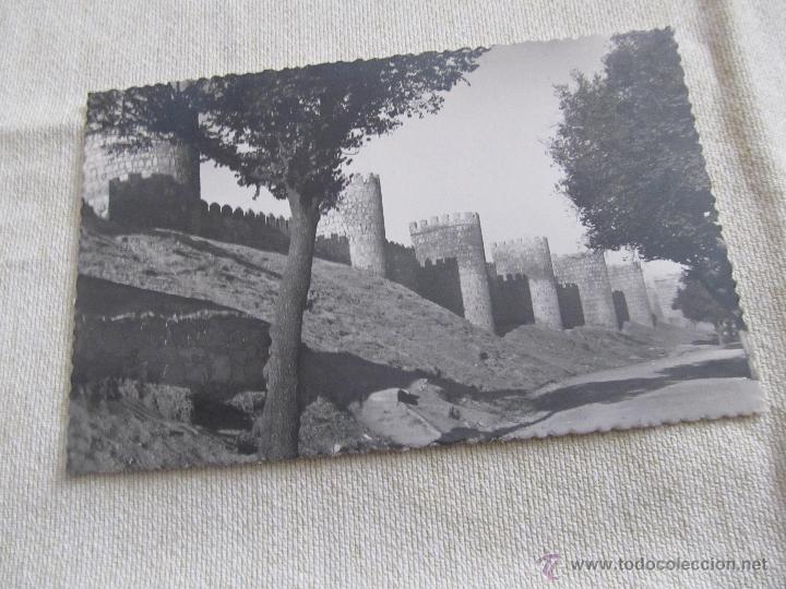 Postales: M69 BONITA POSTAL A&Ntilde;OS 50 AVILA MURALLAS SIN CIRCULAR