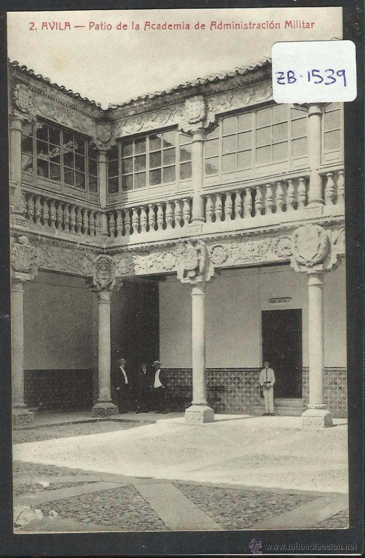Postales: AVILA - 2 - PATIO DE LA ADMINISTRACION MILITAR - ED&middot; LUCAS MARTIN - CASTA&Ntilde;EIRA Y ALVAREZ - (ZB-1539)