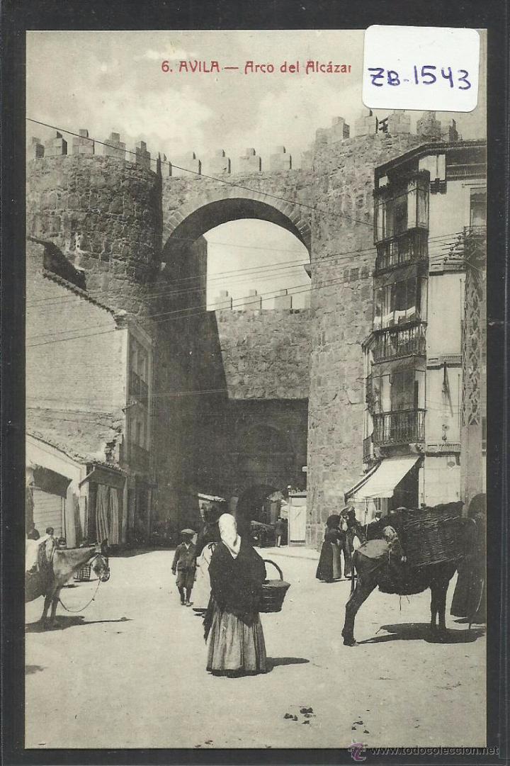 Postales: AVILA - 6 - ARCO DEL ALCAZAR - ED&middot; LUCAS MARTIN - CASTA&Ntilde;EIRA Y ALVAREZ - (ZB-1543)
