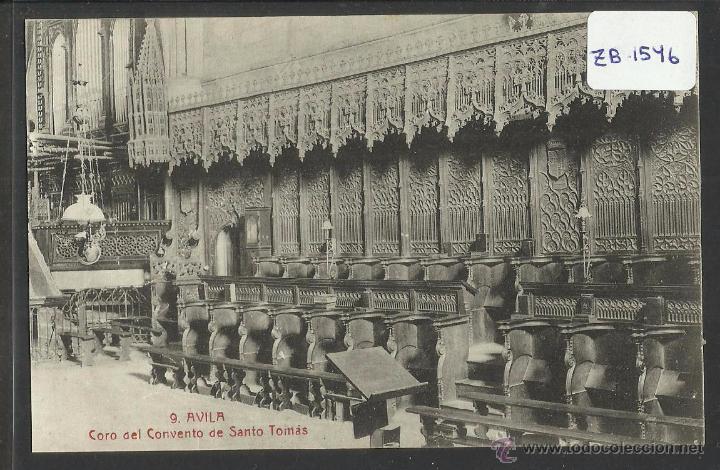 Postales: AVILA - 9 - CONVENTO DE SANTO TOM&Aacute;S - ED&middot; LUCAS MARTIN - CASTA&Ntilde;EIRA Y ALVAREZ - (ZB-1546)