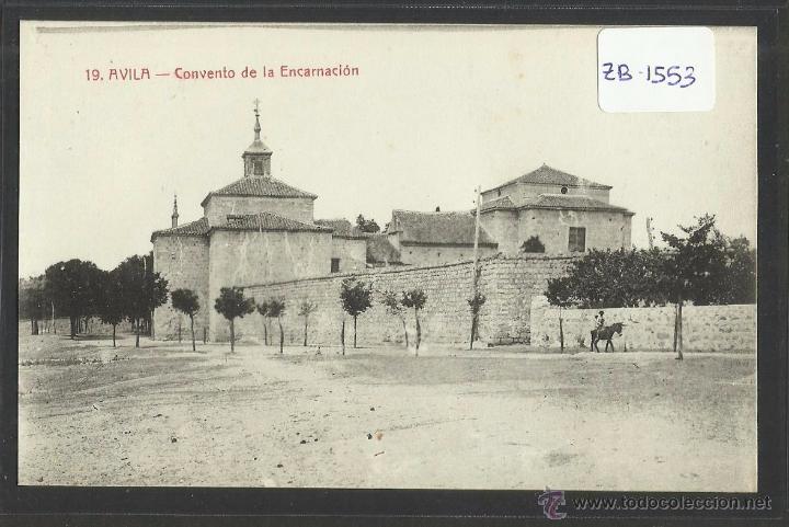 Postales: AVILA - 19 - CONVENTO DE LA ENCARNACION - ED&middot; LUCAS MARTIN - CASTA&Ntilde;EIRA Y ALVAREZ - (ZB-1553)