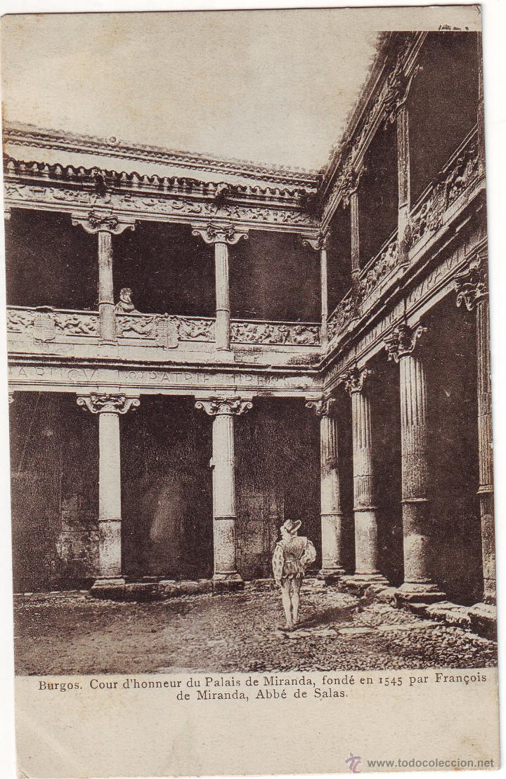 Postales: P-33  BURGOS PALACIO DE MIRANDA - Foto 1