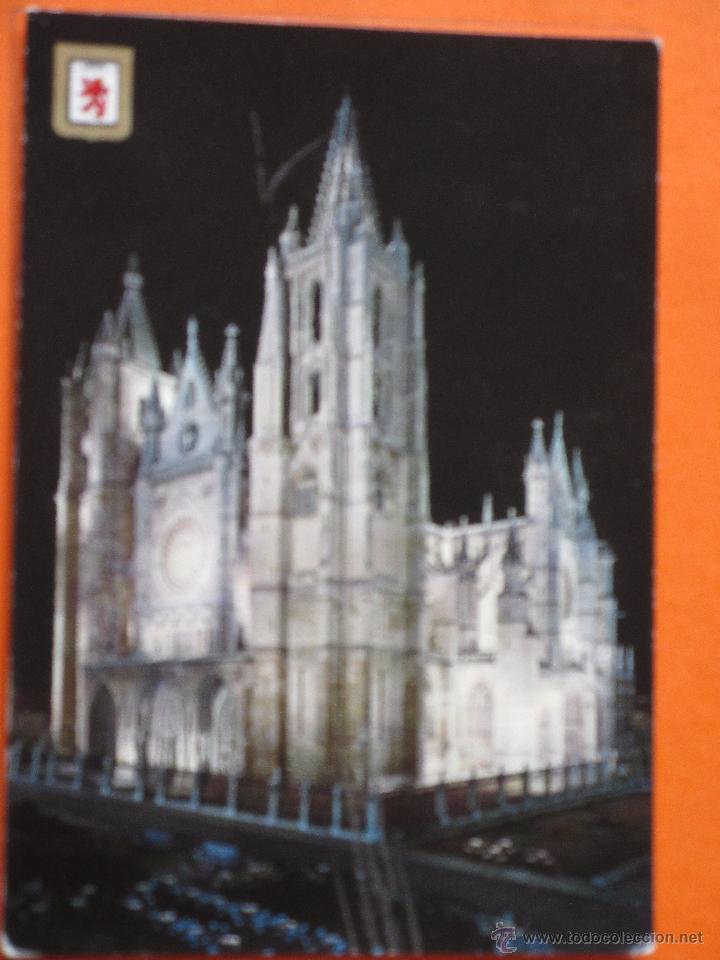Postales: POSTAL - LEON - CATEDRAL - CASANOVAS - NO CIRCULADA
