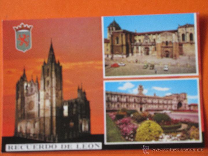 Postales: POSTAL - LEON - VISTAS - HIJOS F. ALONSO - NO CIRCULADA
