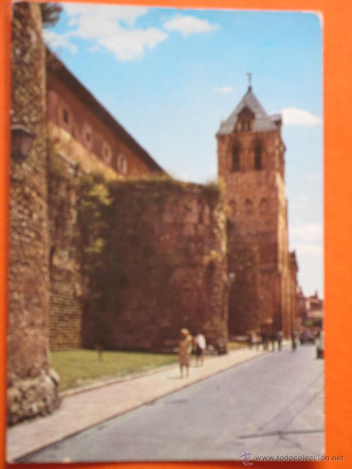 Postales: POSTAL - LEON - MURALLAS Y TORRE DEL GALLO - ARRIBAS - NO CIRCULADA
