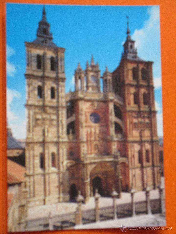 Postales: POSTAL - LEON - CATEDRAL - ARRIBAS - NO CIRCULADA