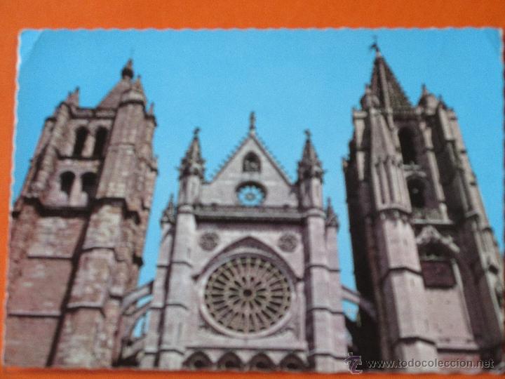 Postales: POSTAL - LEON - CATEDRAL - GARRABELLA - NO CIRCULADA