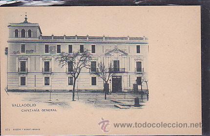 Postales: POSTAL VALLADOLID CAPITANIA GENERAL - Foto 1