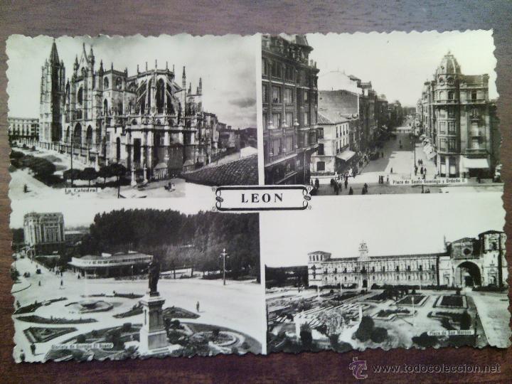 Postales: Postal de Le&oacute;n. - Foto 1