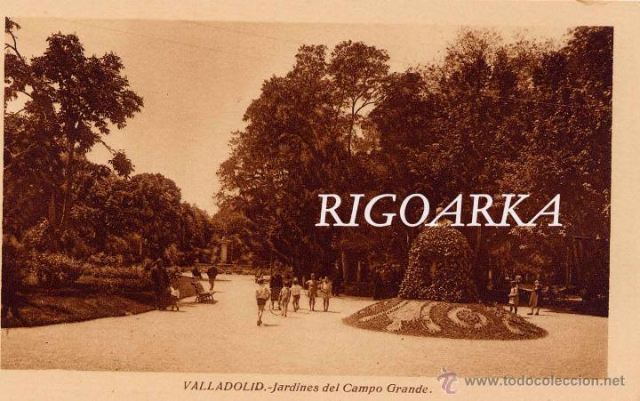 Postales: VALLADOLID.- JARDINES DEL CAMPO GRANDE
