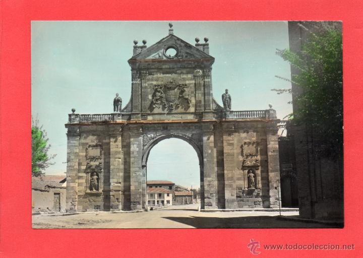 Postales: sahagun. 2 portada san benito. coloreada. ed par&iacute;s