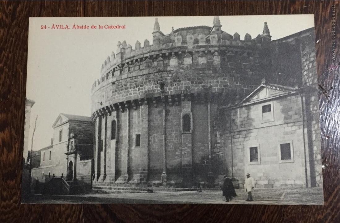 Postales: Postal de &Aacute;vila. &Aacute;bside de la Catedral. - Foto 1