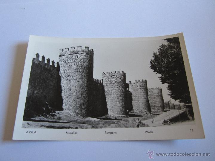 Postales: TARJETA POSTAL. AVILA. MURALLAS. N&ordm; 12. MANIPEL RTRO.