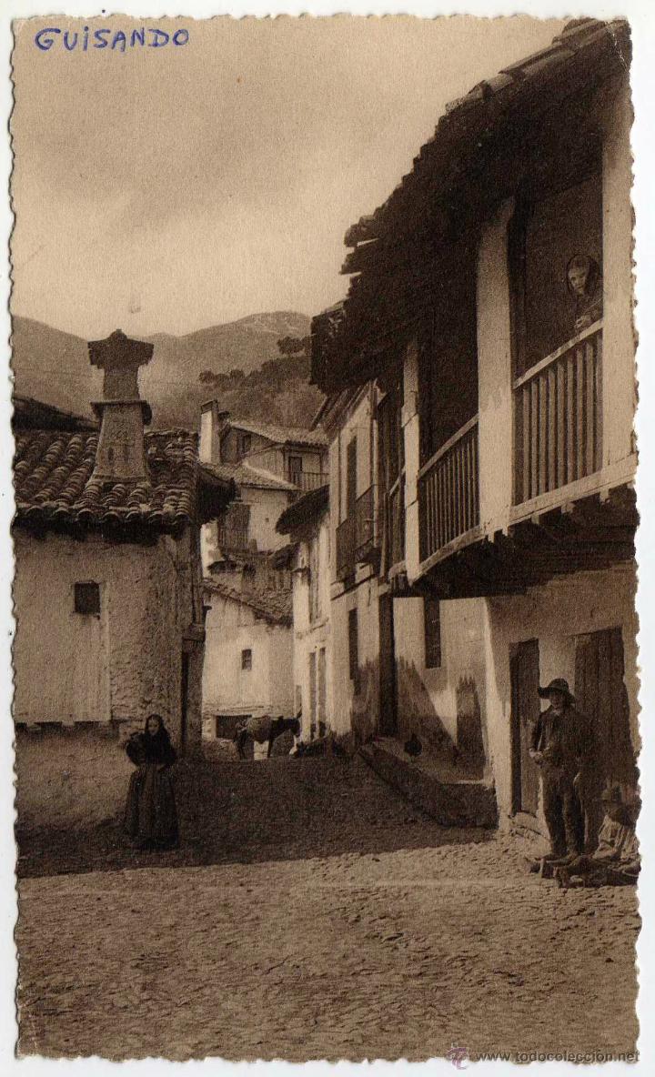 Postales: BONITA POSTAL - SIERRA DE GREDOS - GUISANDO (AVILA)
