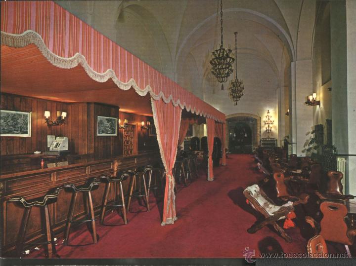 Postales: LEON - HOSTAL DE SAN MARCOS - BAR AMERICANO