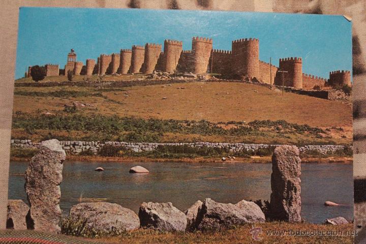 Postales: -REFP10- TARJETA POSTAL AVILA , PUBLICIDAD CONFITERIA ISELMA, YEMAS DE AVILA