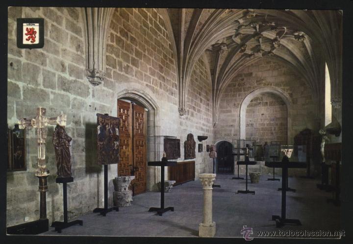 Postales: LE-0357- LE&Oacute;N. SAN MARCOS. SALA DEL MUSEO. - Foto 1