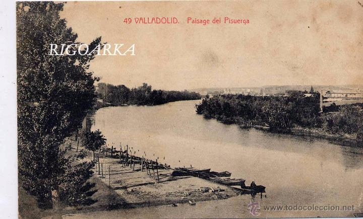 Postales: VALLADOLID.- PAISAJE DEL PISUERGA
