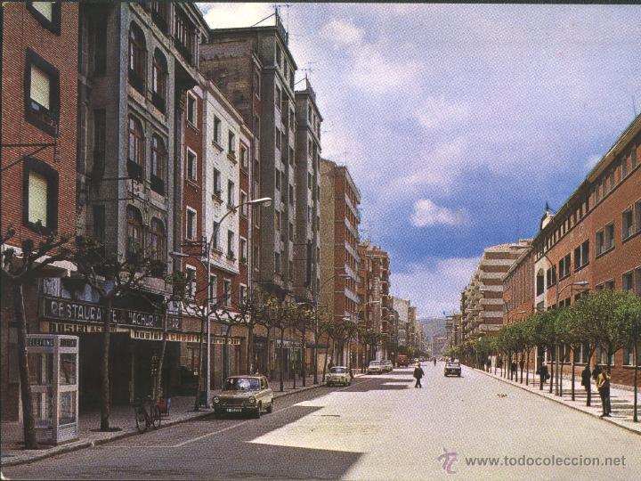 Postales: MIRANDA DE EBRO - AVENIDA DEL GENERALISIMO - Foto 1