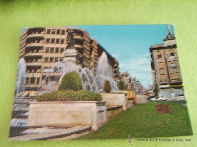 Postales: LEON -- GLORIETA DE GUZMAN EL BUENO --