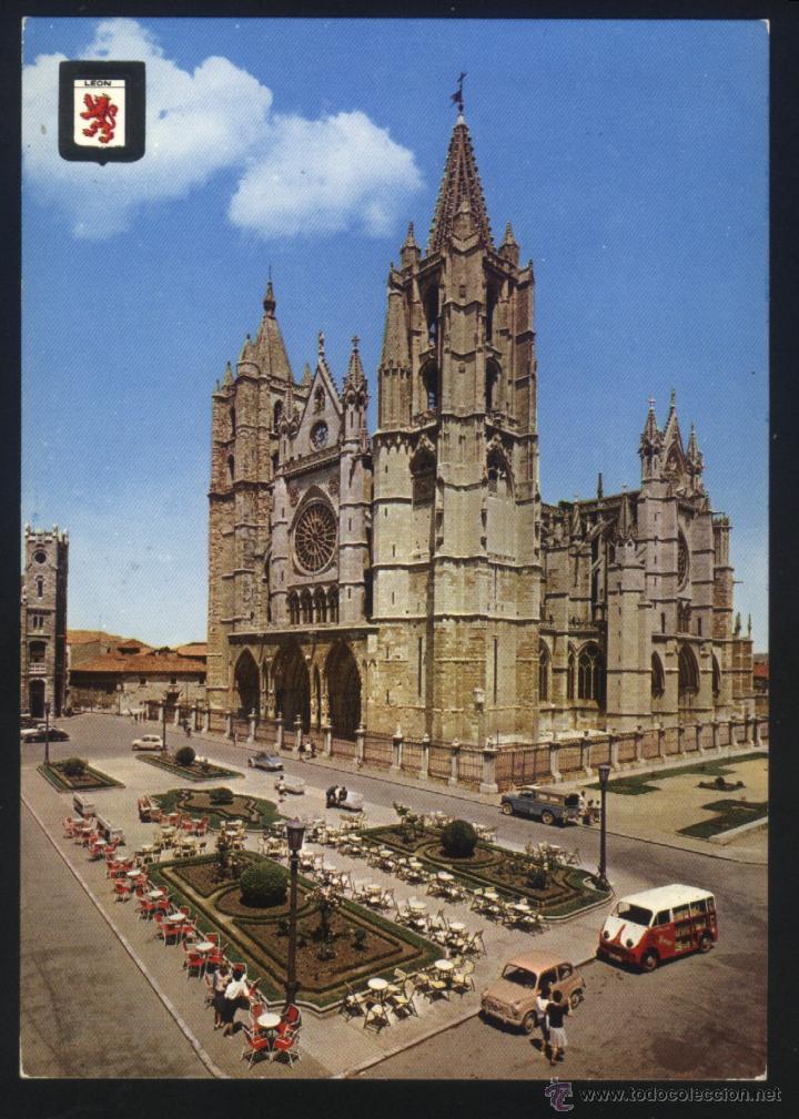 Postales: LE-0370- LE&Oacute;N. CATEDRAL - Foto 1