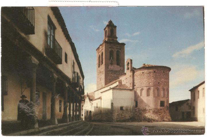 Postales: AREVALO IGLESIA DE SANTA MAR&Iacute;A LA MAYOR 1967