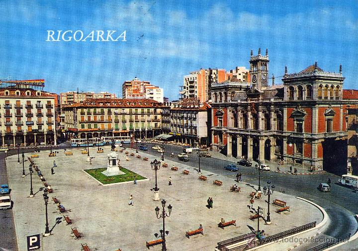 Postales: VALLADOLID.- PLAZA MAYOR Y AYUNTAMIENTO