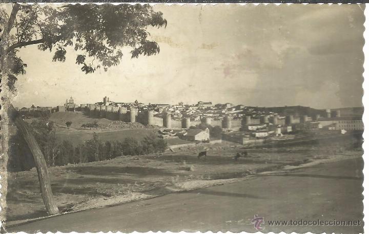Postales: AVILA ESCRITA SELLO ROTO