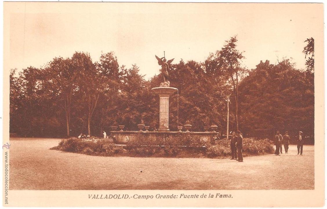 Postales: VALLADOLID CAMPO GRANDE FUENTE DE LA FAMA