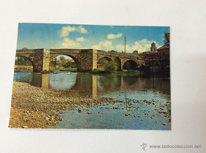 Postales: Sachagun leon puente de canto no circulada