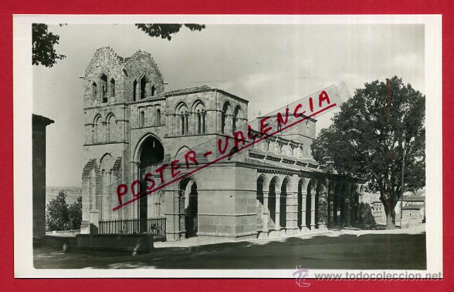 Postales: POSTAL AVILA, BASILICA DE SAN VICENTE, FACHADA PRINCIPAL Y MEDIODIA, P81110