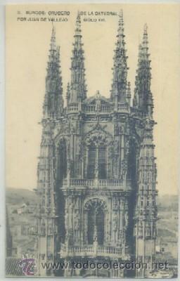 Postkarten: POSTAL ANTIGUA DE BURGOS. CATEDRAL. CRUCERO POR JUAN DE VALLEJO SIGLO XVl   P-CASTLE-957