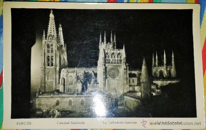Postales: BONITA POSTAL DE LA CATEDRAL DE BURGOS. SIN ESCRIBIR