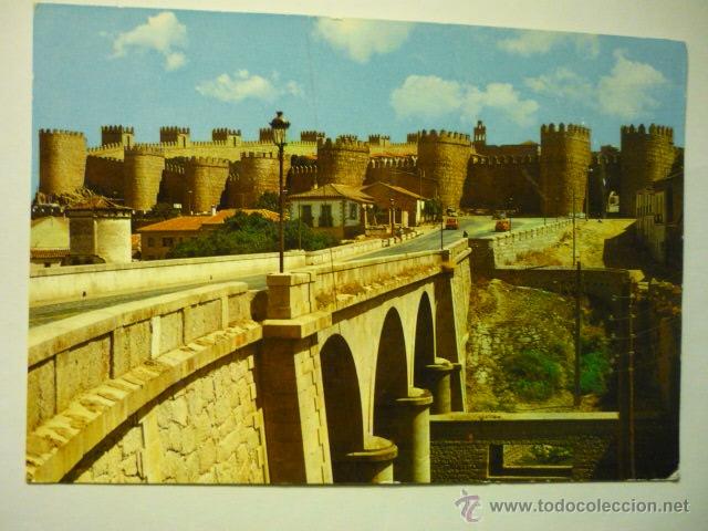 Postales: POSTAL AVILA.-DORSO PUBLICIDAD CONFITERIA ISELMA