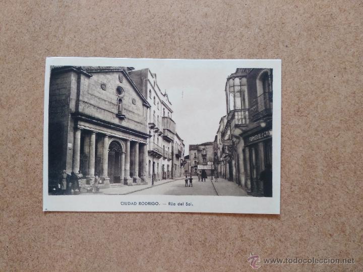 Postales: CIUDAD RODRIGO - RUA DEL SOL - Foto 1
