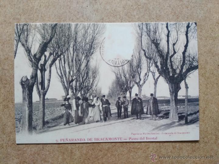 Postales: PE&Ntilde;ARANDA DE BRACAMONTE - PASEO DE INESTAL - Foto 1
