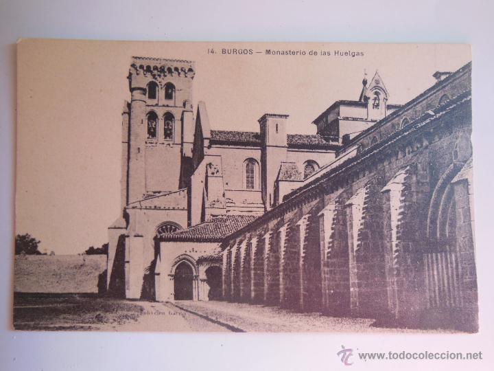 Postales: Antigua Postal : Monasterio de las Huelgas. BURGOS. Colecci&oacute;n Garc&iacute;a n&ordm; 14