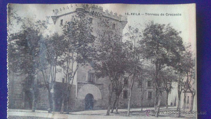 Postales: POSTAL DE AVILA, TORREON DE CRECENTE - Foto 1